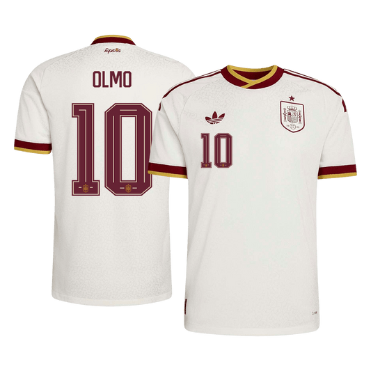 OLMO #10 Spanje Spelersversie uitshirt WK Voetbal 2026 - slim fit