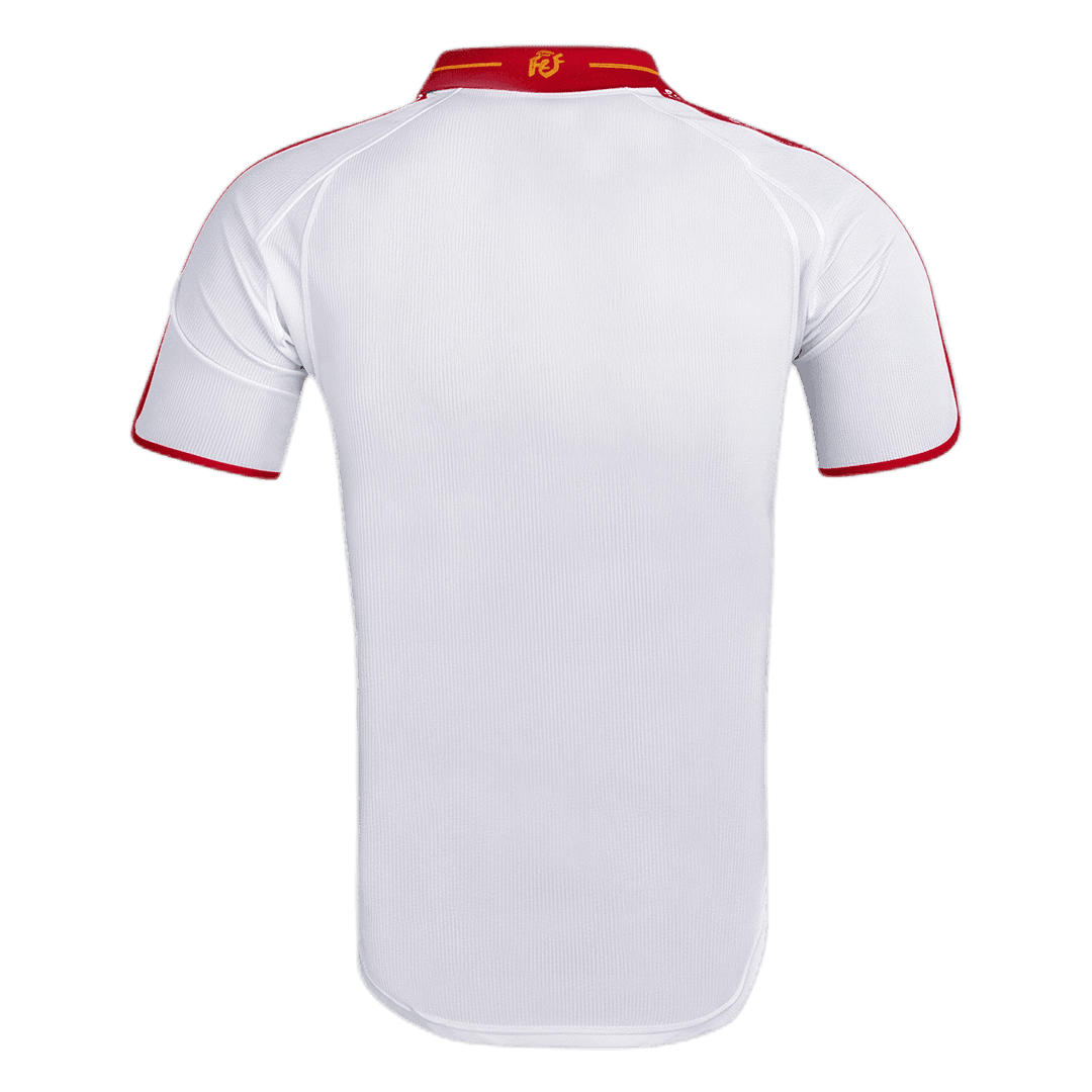 Retro Spanje Uit Voetbalshirt 2000 - achterkant