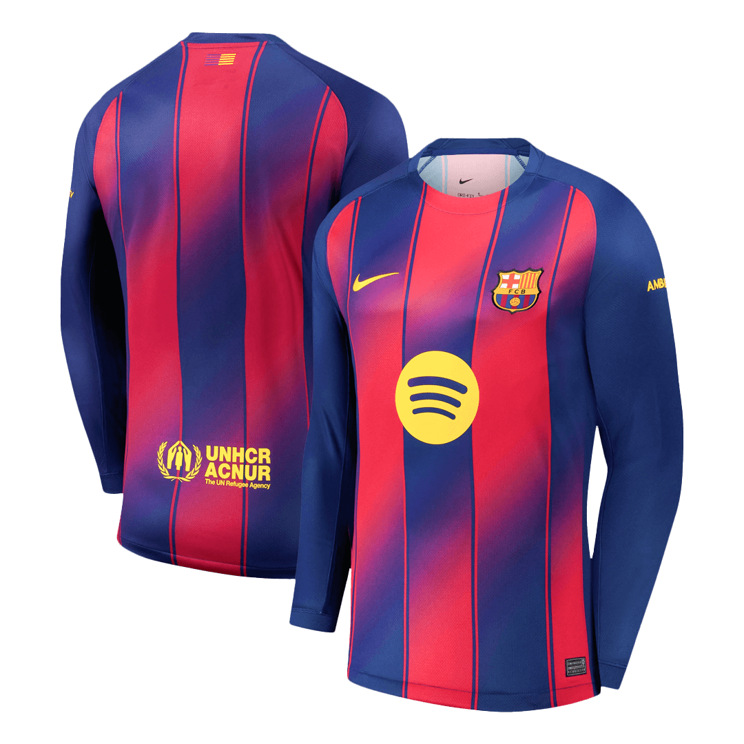 Heren Barcelona Thuis Lange Mouwen Voetbalshirt 2025/26 - foto 11