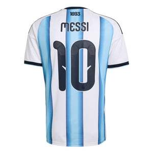 MESSI #10 Heren Argentinië Thuis Voetbalshirt 2026 - achterkant
