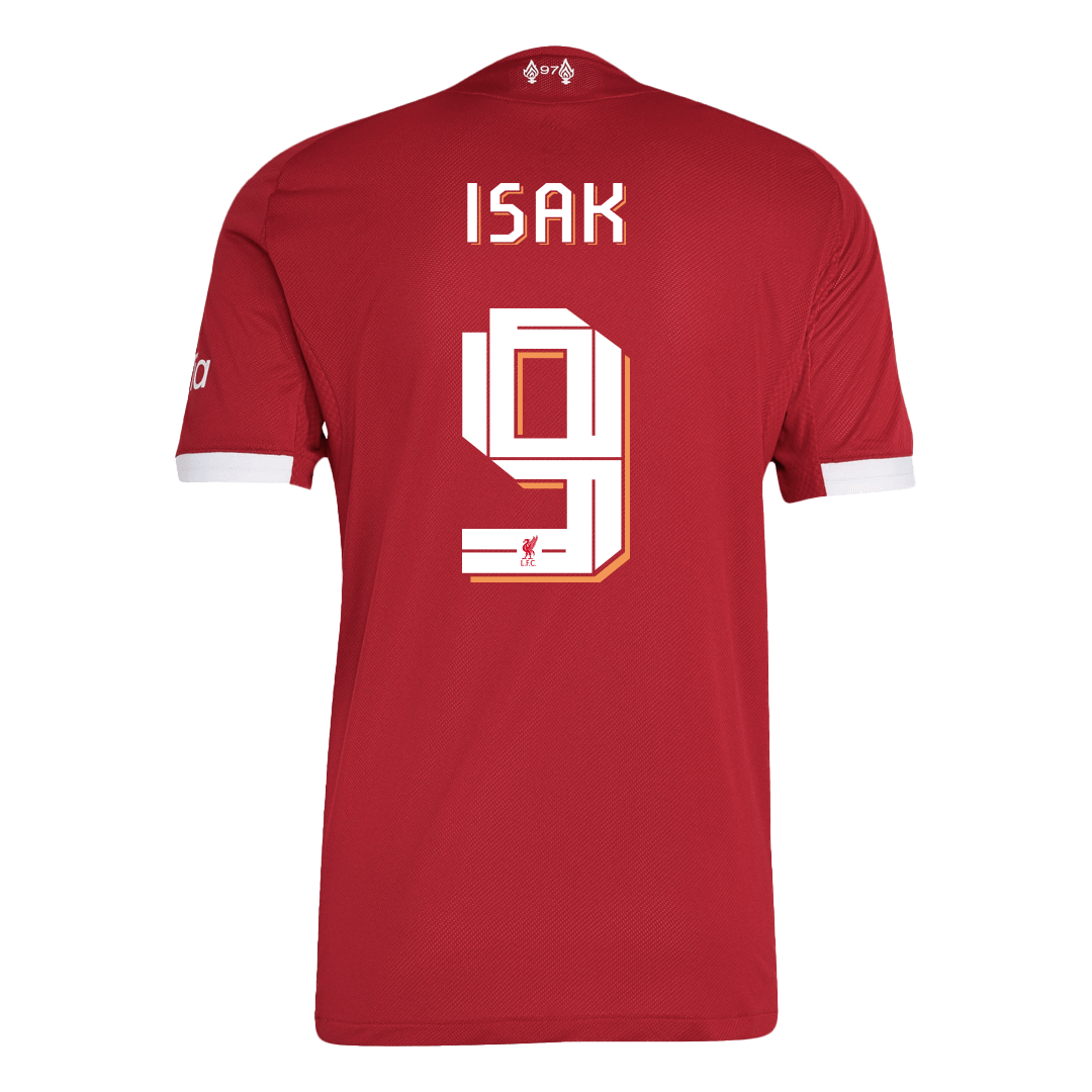 ISAK #9 Liverpool Thuis Spelersversie Voetbalshirt 2025/26 - UCL - Slim Fit - foto 10