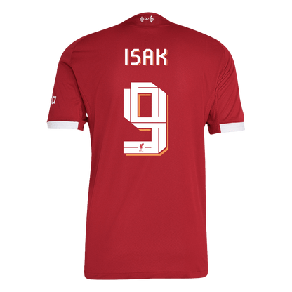 ISAK #9 Liverpool Thuis Spelersversie Voetbalshirt 2025/26 - UCL - Slim Fit - foto 10