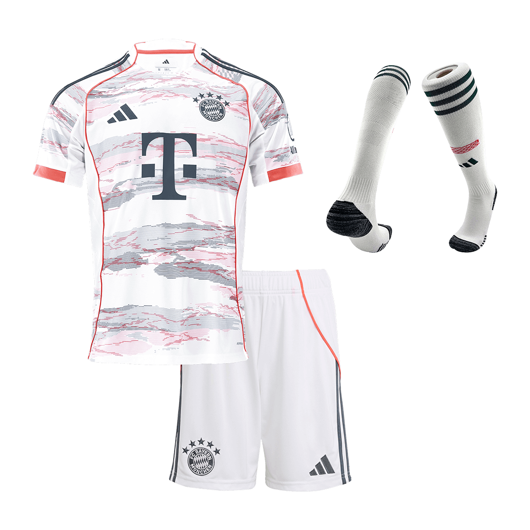 Kinder Bayern Munich Uit Tenue 2025/26 football shirt