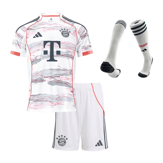 Kinder Bayern Munich Uit Tenue 2025/26 football shirt