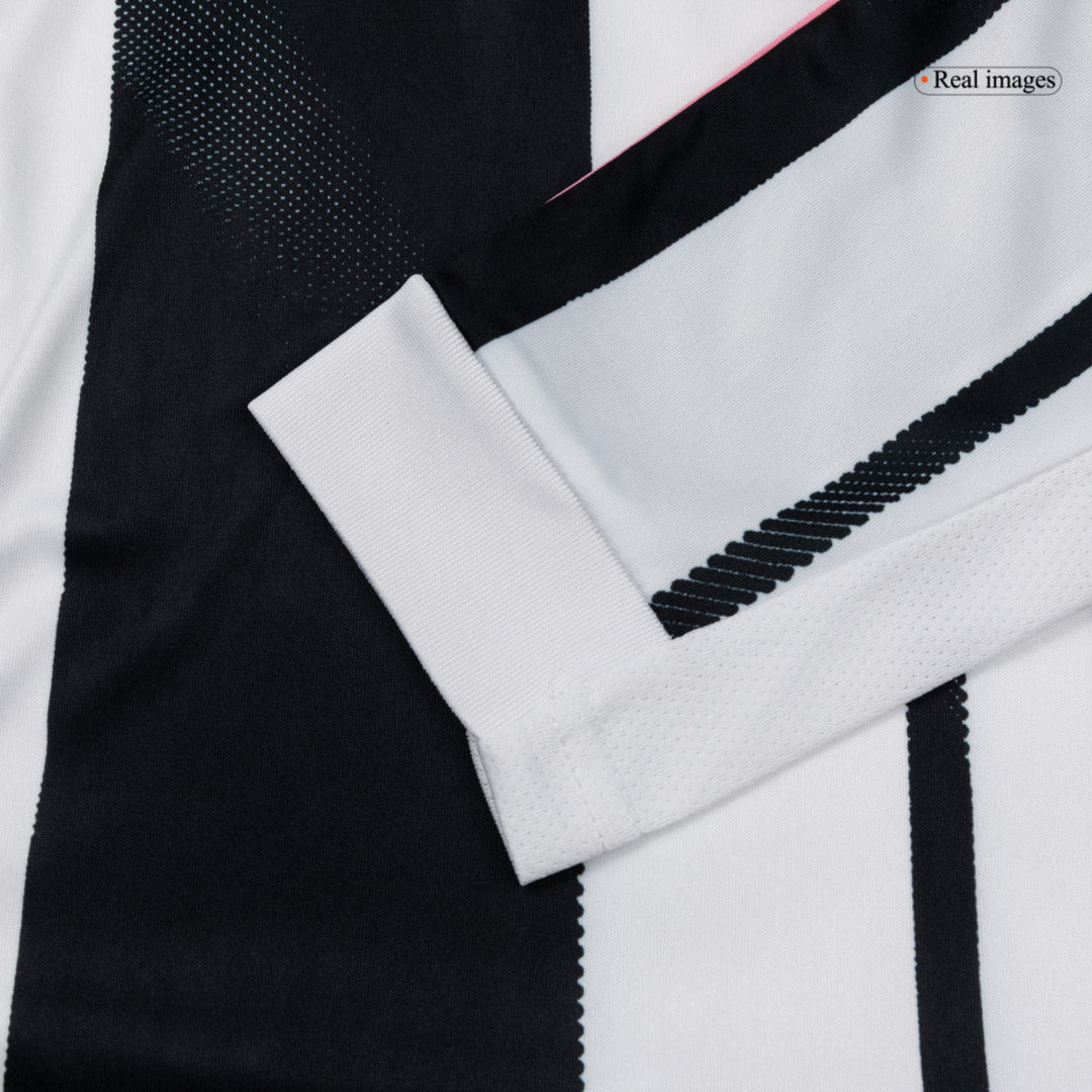 Heren Juventus Thuis Lange Mouwen Voetbalshirt 2025/26 - achterkant