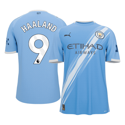 HAALAND #9 Heren Manchester City Thuis Voetbalshirt 2025/26 [PREMIUM]