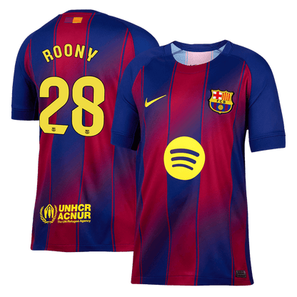 ROONY #28 Heren Barcelona Thuis Voetbalshirt 2025/26 [PREMIUM]