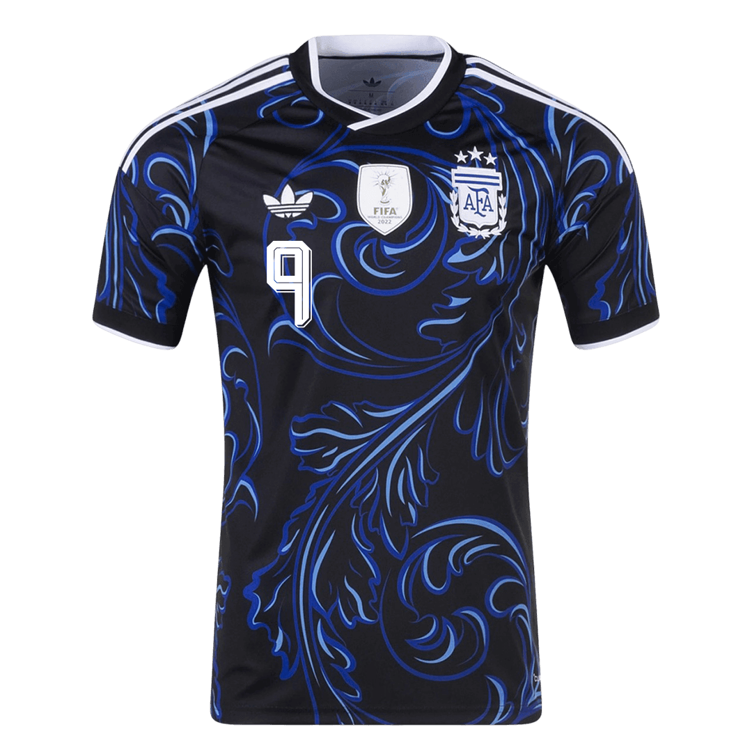 J. ÁLVAREZ #9 Heren Argentinië uitshirt WK Voetbal 2026
