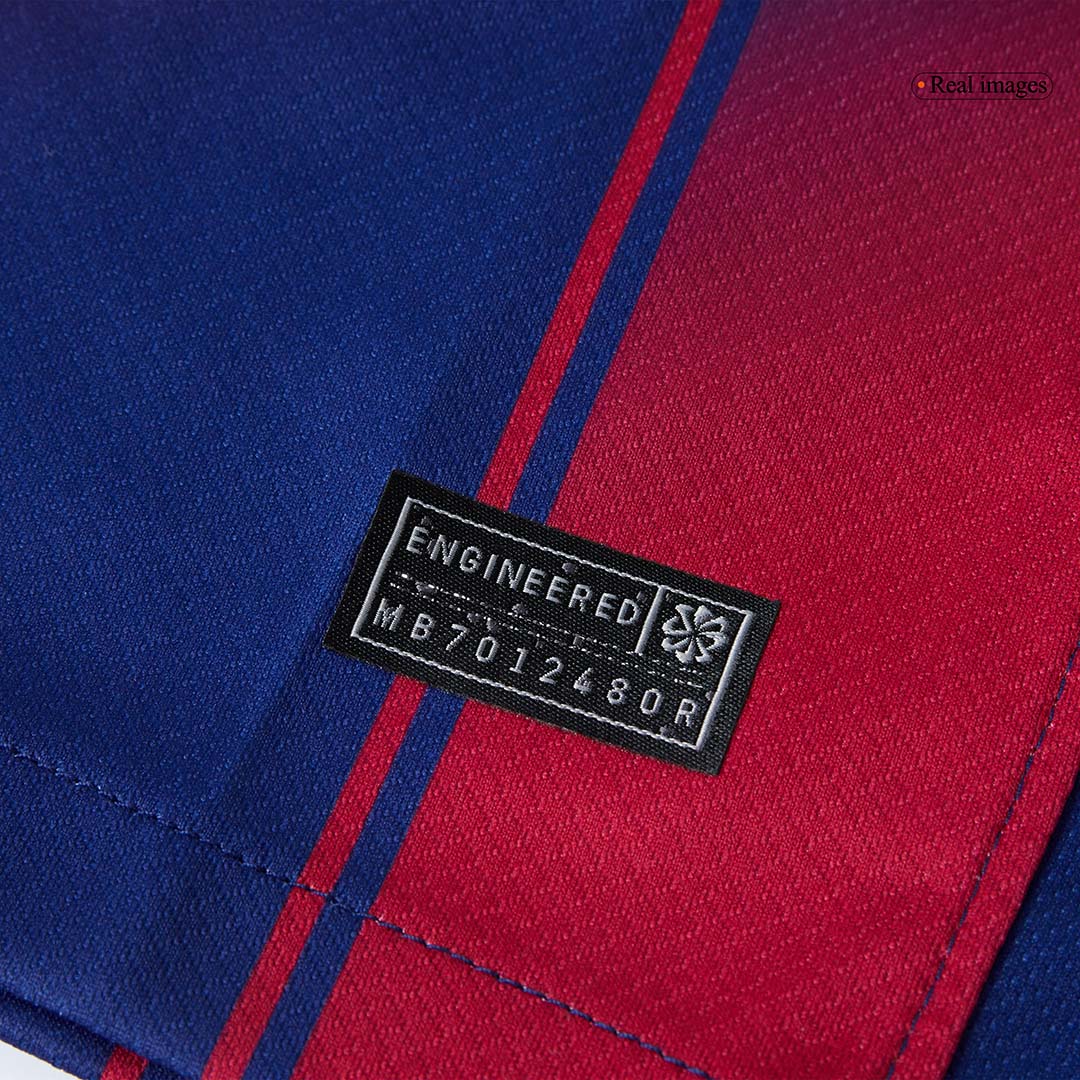 LAMINE YAMAL #10 Heren Barcelona Thuis Voetbalshirt 2025/26 [PREMIUM] - detail