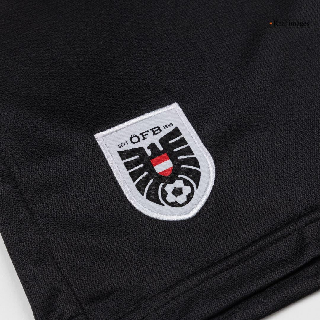 Kinder Oostenrijk Thuis Tenue WK Voetbal 2026 - detail