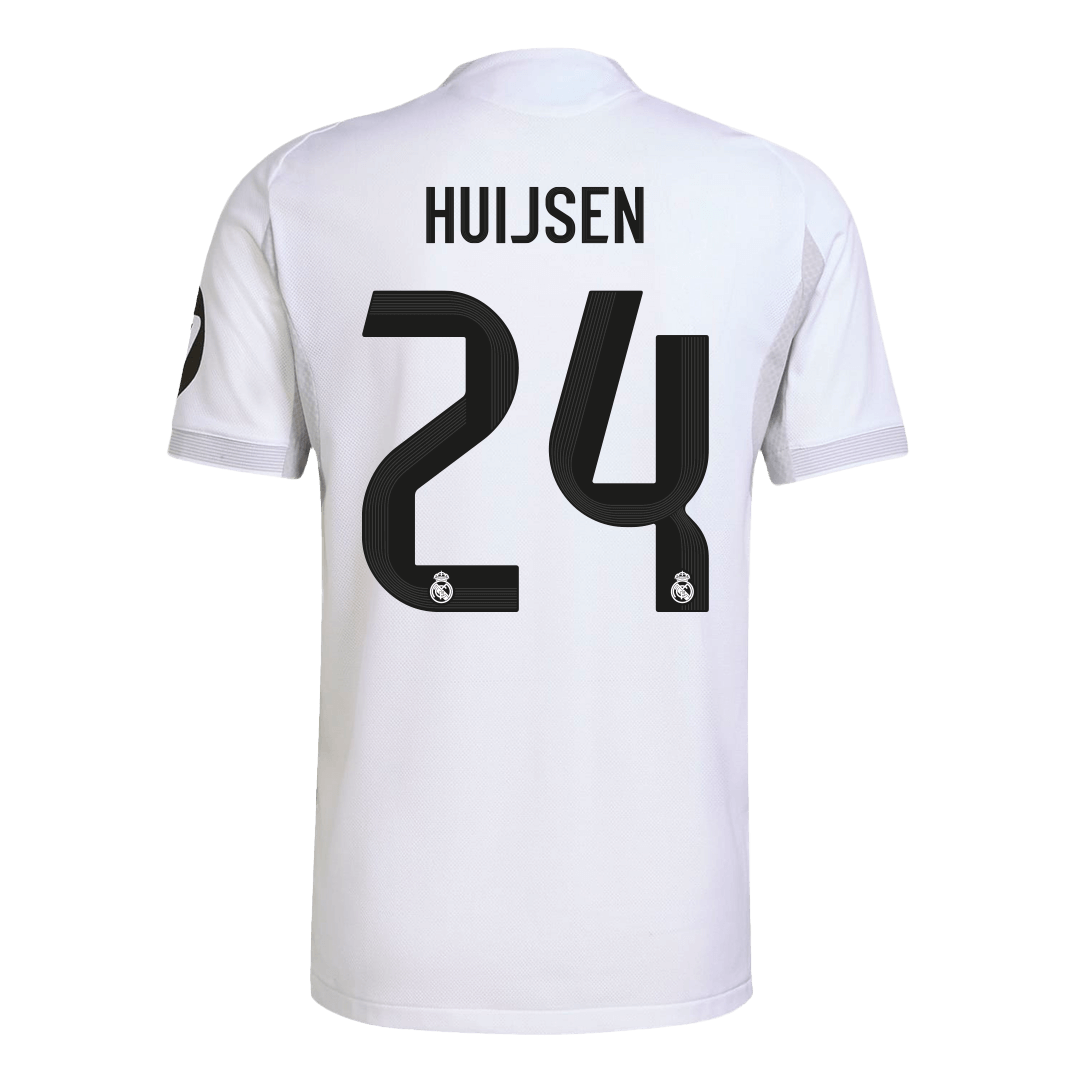 HUIJSEN #24 Real Madrid Thuis Spelersversie Voetbalshirt 2025/26 - Slim Fit - foto 11