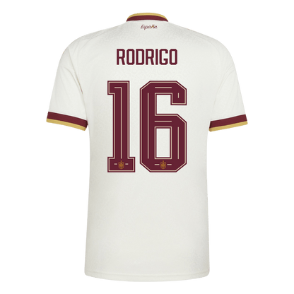 RODRIGO #16 Heren Spanje uitshirt WK Voetbal 2026
