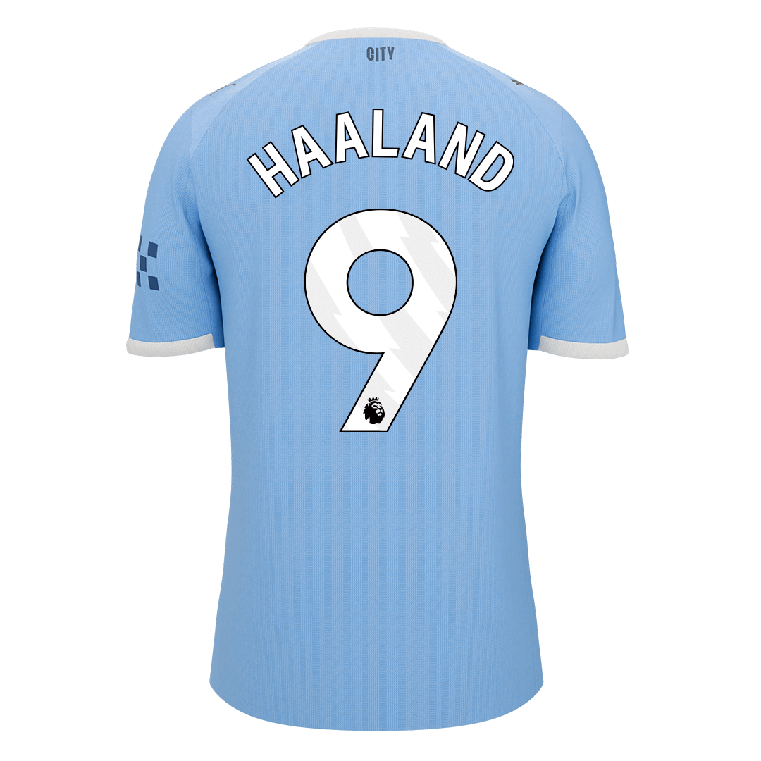 HAALAND #9 Heren Manchester City Thuis Voetbalshirt 2025/26 [PREMIUM] - detail