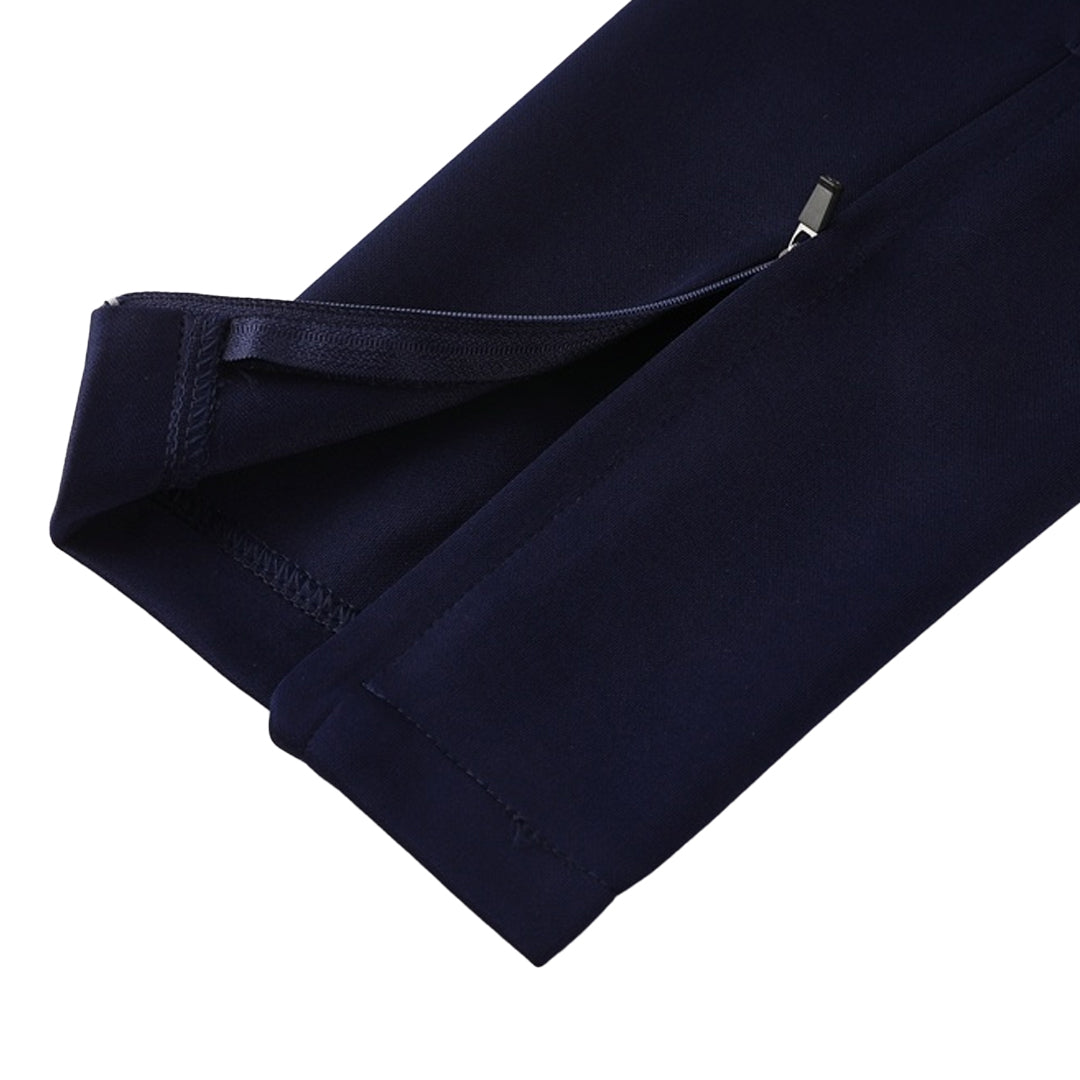 Barcelona Trainingsjack Set(Jas+Broek) 2025/26 Navy&Orange - extra