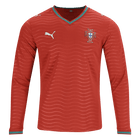 Maillot domicile Portugal, version joueur, manches longues, coupe ajustée 2026