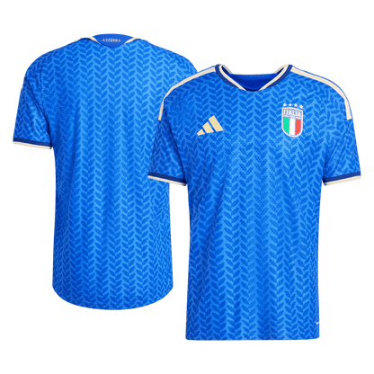Italië Thuis Spelersversie Voetbalshirt WK Voetbal 2026 - Slim Fit - detail