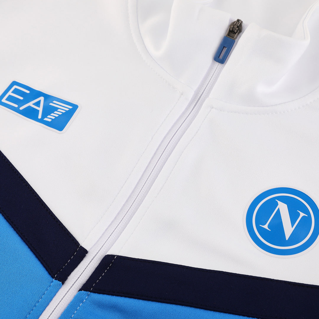 Napoli Trainingsjack Set(Jas+Broek) 2025/26 White - foto 14