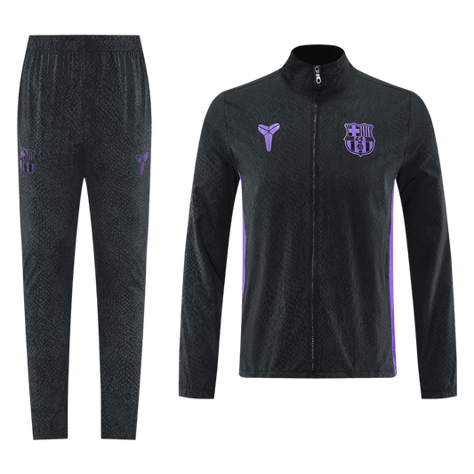 Barcelona Trainingsjack Set(top+broek) 2025/26 Black football shirt