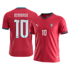 BERNARDO #10 Maillot de Foot Domicile Portugal Homme Coupe du Monde 2026
