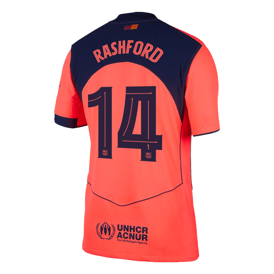 RASHFORD #14 Barcelona Derde Spelersversie Voetbalshirt 2025/26 - UCL - Slim Fit - foto 12