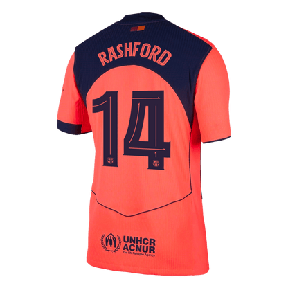 RASHFORD #14 Barcelona Derde Spelersversie Voetbalshirt 2025/26 - UCL - Slim Fit - foto 12