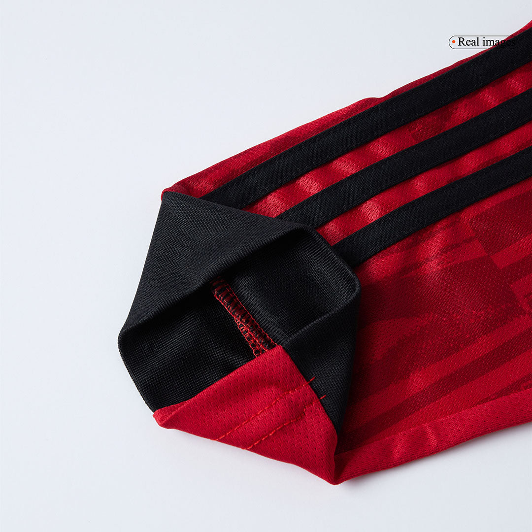 Heren Manchester United Thuis Lange Mouwen Voetbalshirt 2025/26 - model