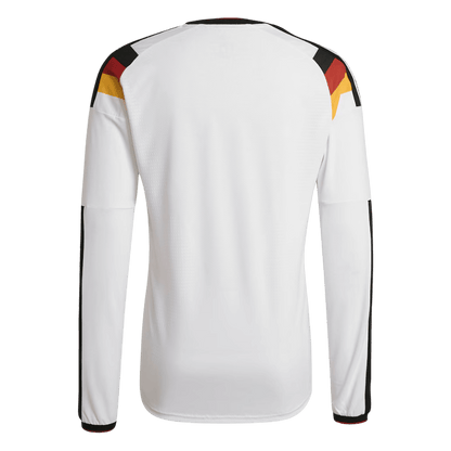 Heren Duitsland Thuis Lange Mouwen Voetbalshirt WK Voetbal 2026 - detail