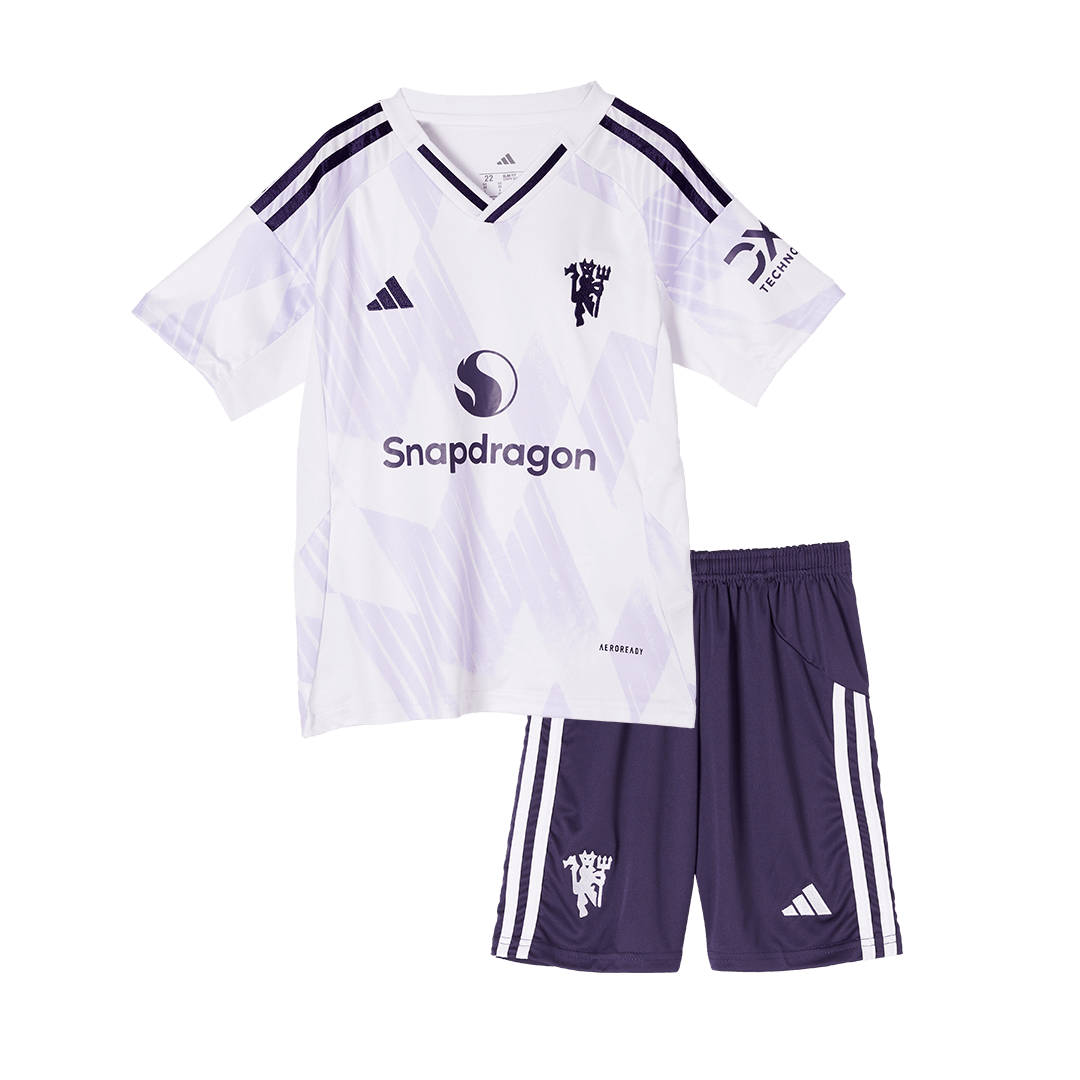 Kinder Manchester United Uit Tenue 2025/26 - foto 14