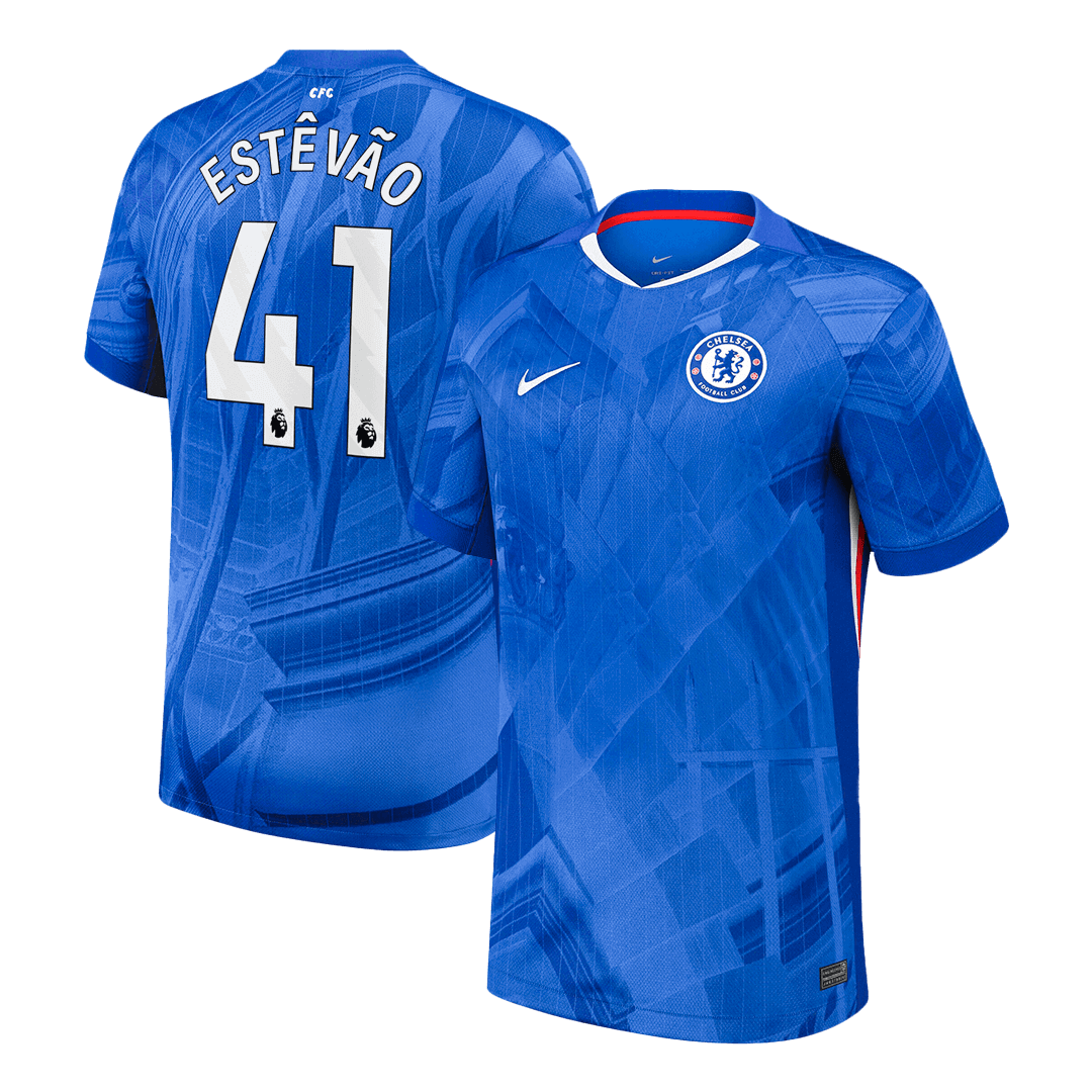 ESTêV?O #41 Heren Chelsea Thuis Voetbalshirt 2025/26 [PREMIUM]