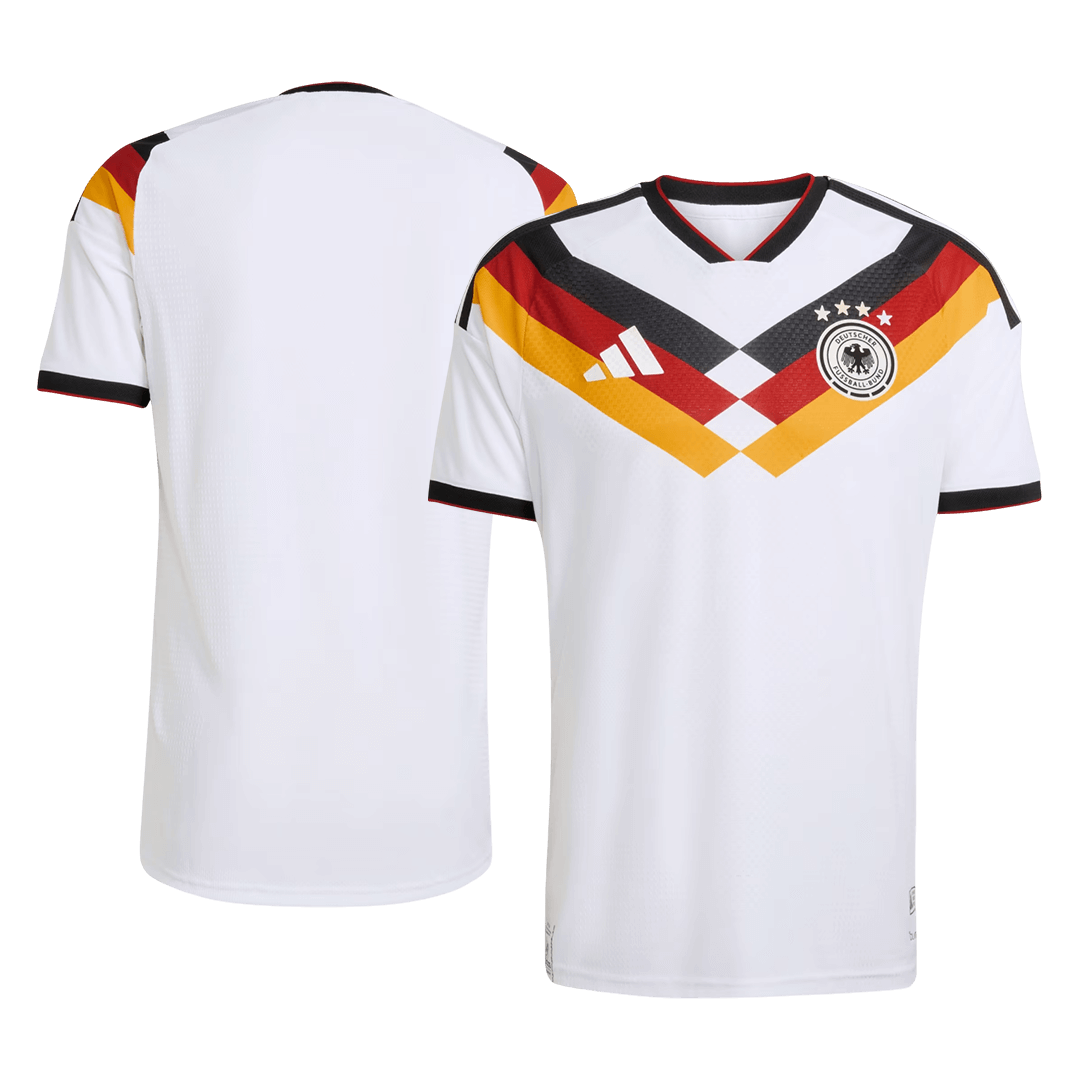 Duitsland Thuis Spelersversie Voetbalshirt WK Voetbal 2026 - Slim Fit - detail