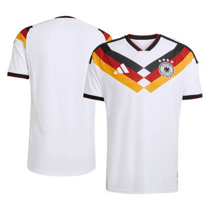 Duitsland Thuis Spelersversie Voetbalshirt WK Voetbal 2026 - Slim Fit - detail
