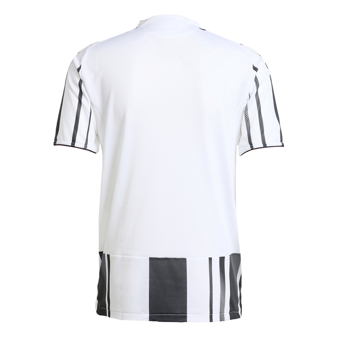 Juventus Thuis Spelersversie Voetbalshirt 2025/26 - Slim Fit - achterkant