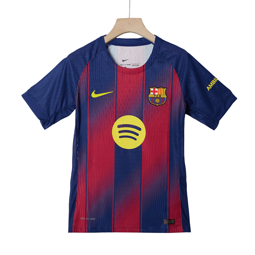 PEDRI #8 Barcelona Thuis Spelersversie Voetbalshirt 2025/26 -UCL - Slim Fit - foto 9
