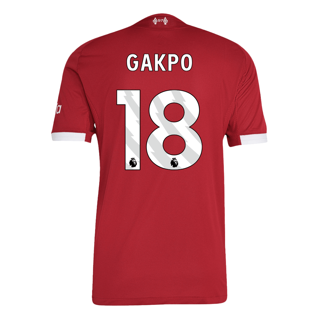 GAKPO #18 Liverpool Thuis Spelersversie Voetbalshirt 2025/26 - Slim Fit - foto 10