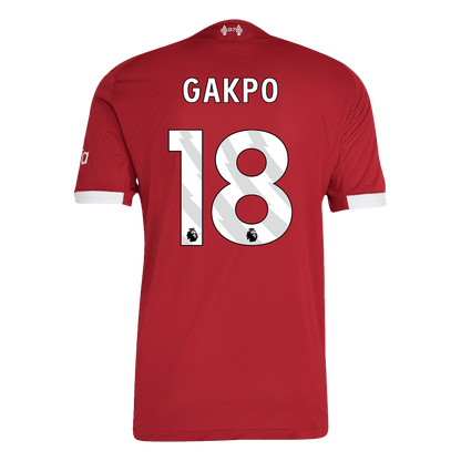 GAKPO #18 Liverpool Thuis Spelersversie Voetbalshirt 2025/26 - Slim Fit - foto 10