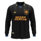 Retro Manchester United uitshirt Lange Mouwen 1993/94