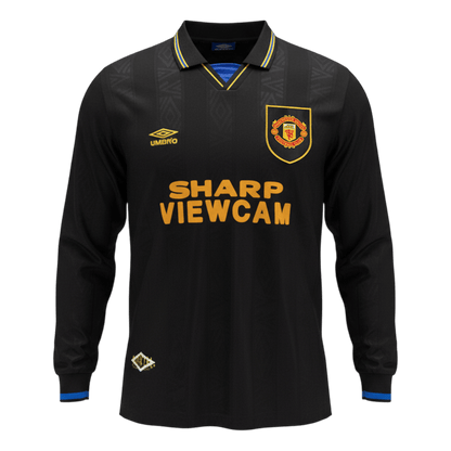Retro Manchester United Uit Lange Mouwen Voetbalshirt 1993/94 2025/26