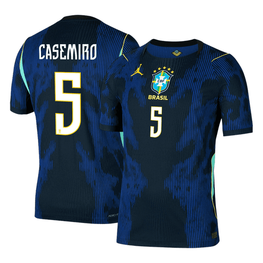 CASEMIRO #5 Brazilië Spelersversie uitshirt WK Voetbal 2026 - slim fit