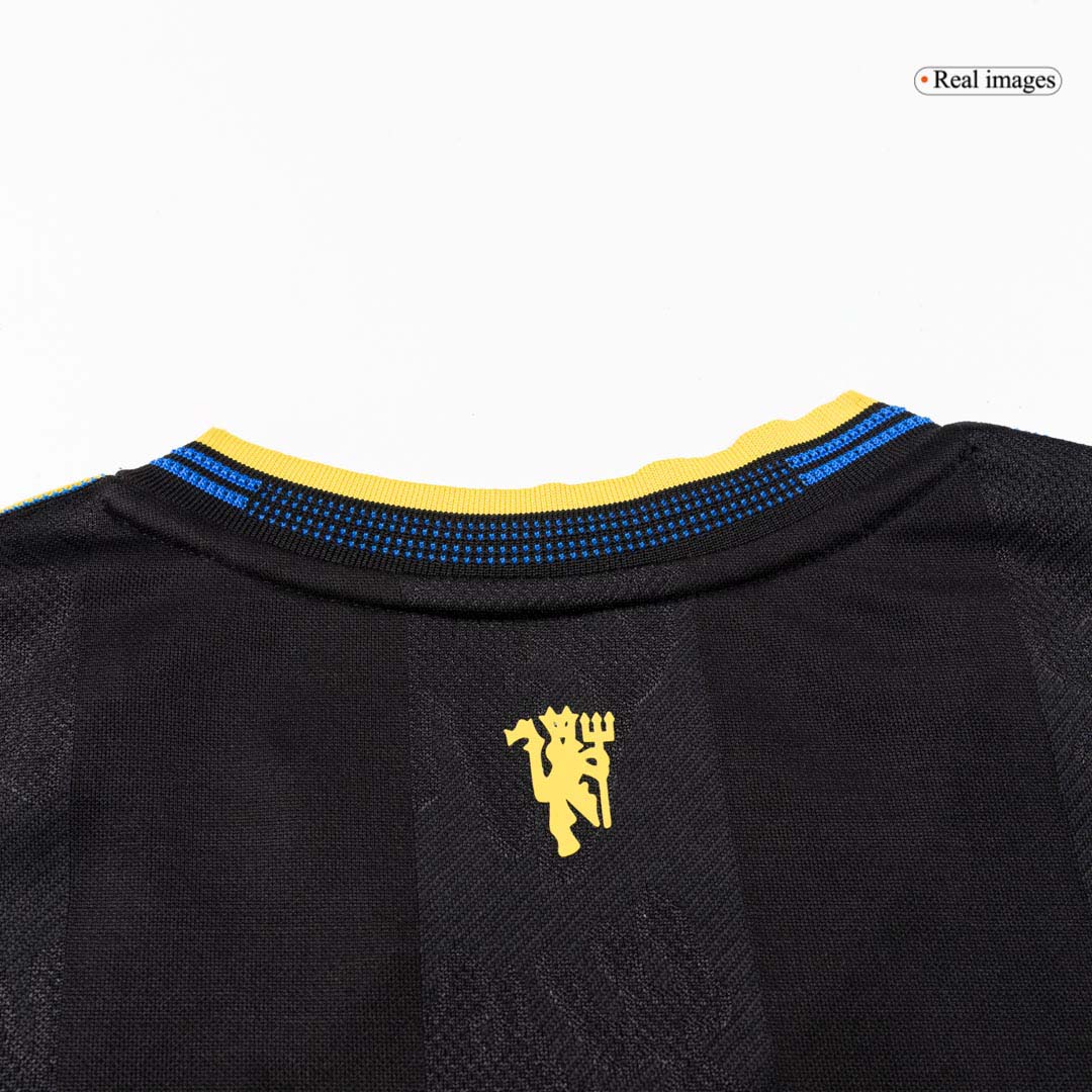 Heren Manchester United Derde Voetbalshirt 2025/26 - achterkant
