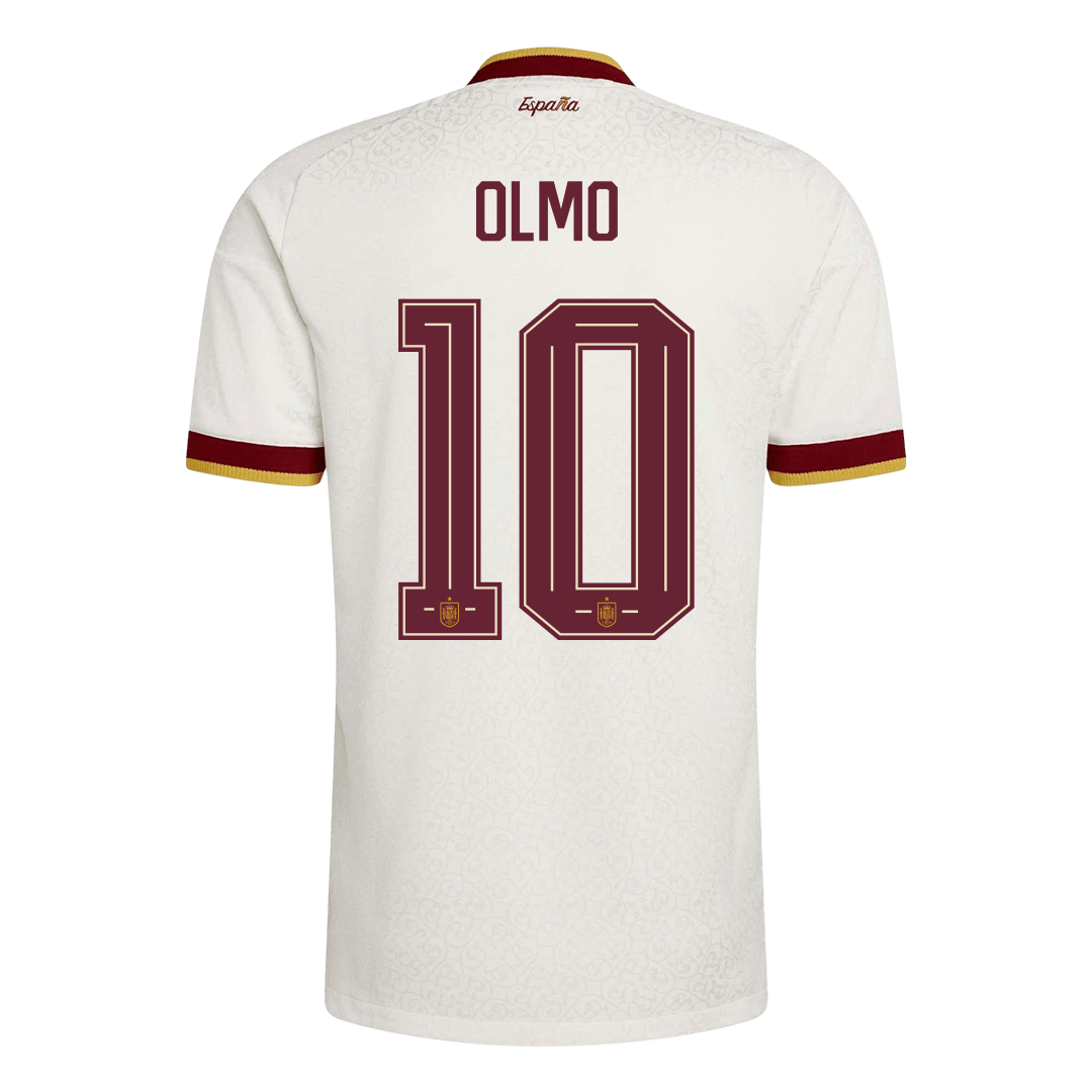 OLMO #10 Spanje Spelersversie uitshirt WK Voetbal 2026 - slim fit