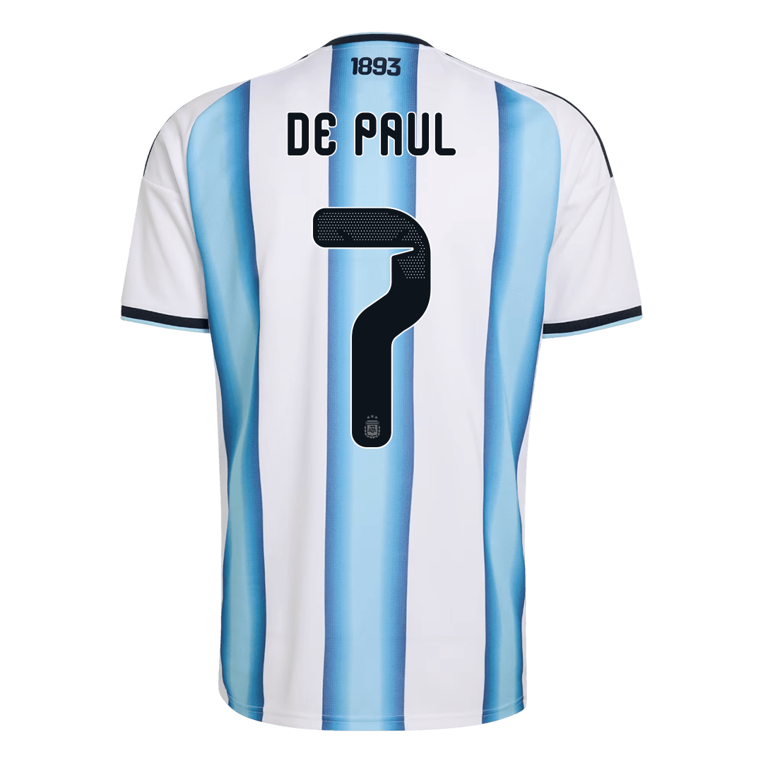 DE PAUL #7 Heren Argentinië thuisshirt 2026 [PREMIUM]