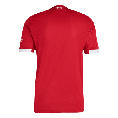 Liverpool Thuis Spelersversie Voetbalshirt 2025/26 - Slim Fit - detail