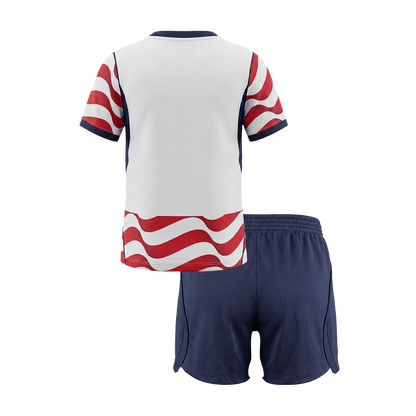 Kinder Verenigde Staten Thuis Tenue WK Voetbal 2026 - achterkant