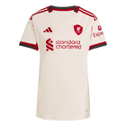 Maillot de football extérieur Liverpool 2025/26 pour femme