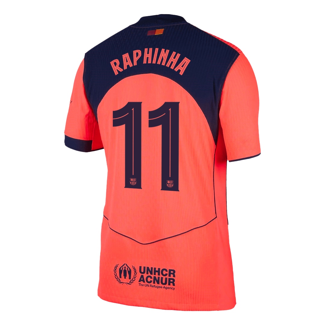 RAPHINHA #11 Barcelona Derde Spelersversie Voetbalshirt 2025/26 - UCL - Slim Fit - foto 12