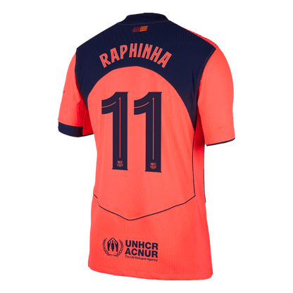 RAPHINHA #11 Barcelona Derde Spelersversie Voetbalshirt 2025/26 - UCL - Slim Fit - foto 12