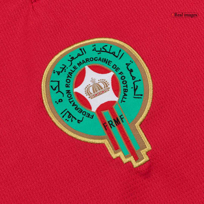 Heren Marokko Thuis Voetbalshirt WK Voetbal 2026 - zijkant