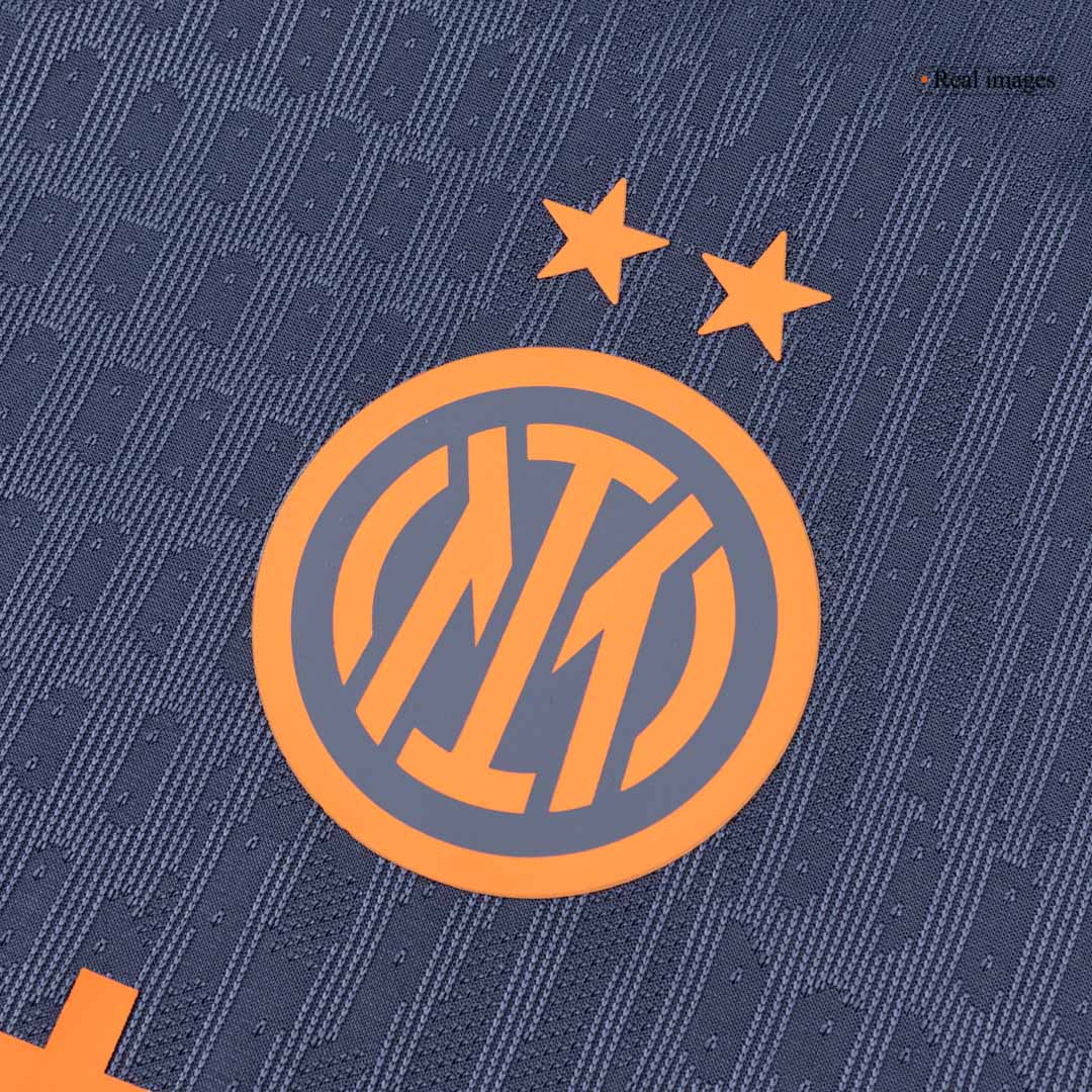Inter Milan Derde Spelersversie Voetbalshirt 2025/26 - Slim Fit - zijkant