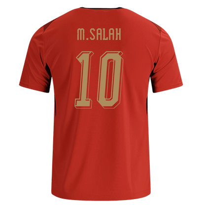M.SALAH #10 Heren Egypte Thuis Voetbalshirt WK Voetbal 2026 - achterkant
