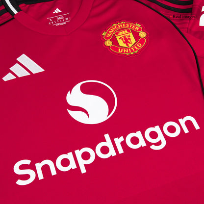 ŠEŠKO #30 Heren Manchester United Thuis Voetbalshirt 2025/26 [PREMIUM] - verpakking